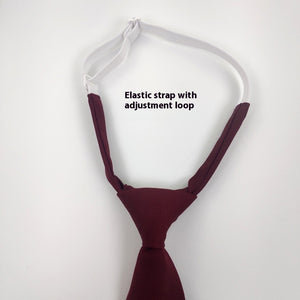 Solid Color Navy Blue Tie Men's Tie