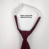 Solid Color Navy Blue Tie Men's Tie