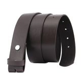 Fashion Buttonless Head Eyelet Men's Belt