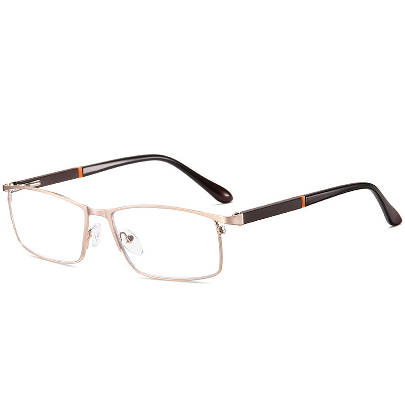 Stainless Steel Men Business Reading Glasses for Reader