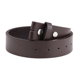 Fashion Buttonless Head Eyelet Men's Belt