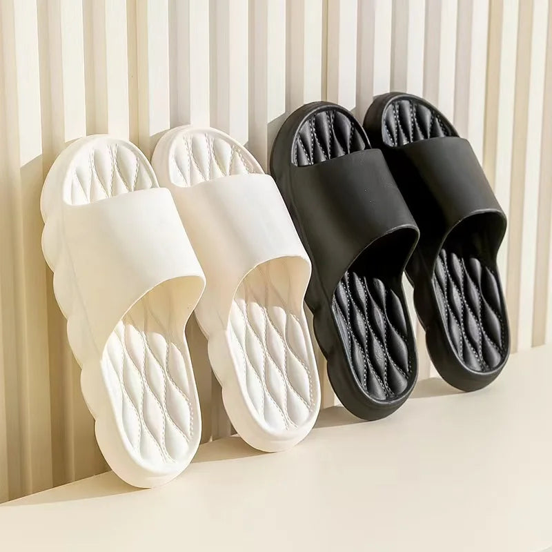 Fashion Men's Summer Ligtweight EVA Indoor Home Sandals Slippers Shoes Men Slippers Outdoor Students Women Comfortable Slides