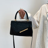 Retro Minimalist Large-capacity Casual Small Square Handbag