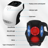 Intelligent Home Use Electric Intelligent Kneading Heating Knee Massager Rechargeable Pain Relief Infrared Laser Vibration Knee Massager