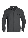 Casual Jacquard Checkered Loose Knit Work Shirt For Men