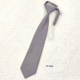 Solid Color Navy Blue Tie Men's Tie