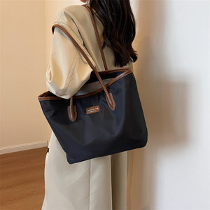 Large Capacity Women's Bag Versatile Commuter Shoulder Bag Waterproof