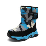 High-top Camouflage Unisex Kids' Cotton Shoes