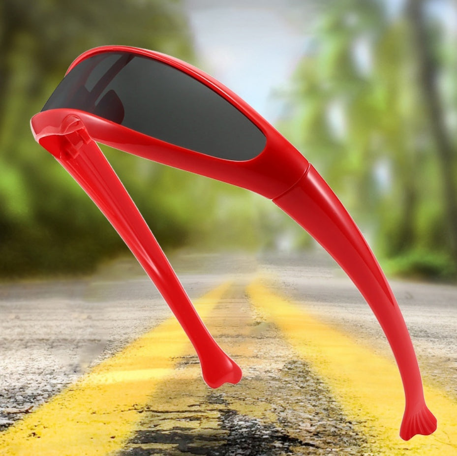 Dolphin Sunglasses Fish-shaped Outdoor Sports Cycling Sunglasses